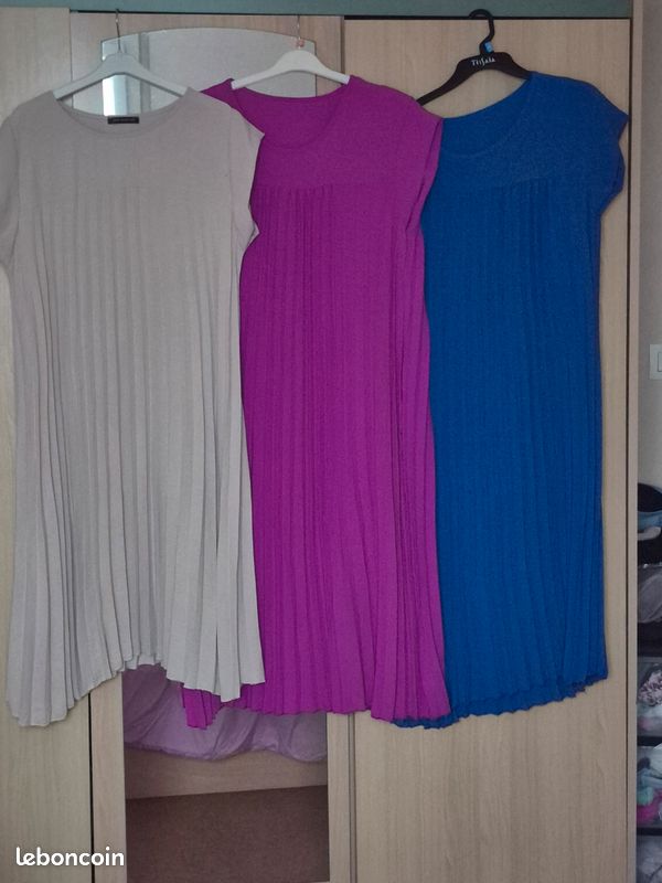 Robes plissées sans manches (image 8)