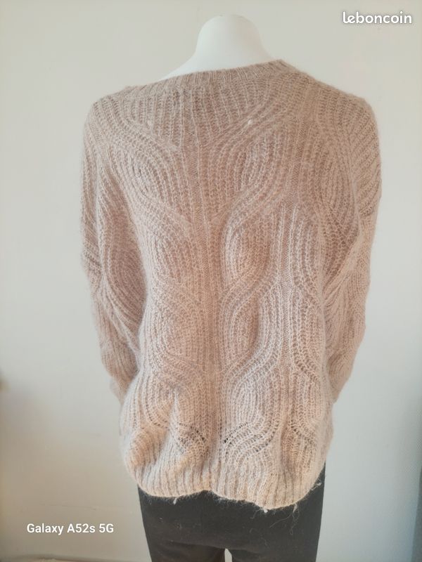 Monoprix pull laine 38 40 mohair (image 2)