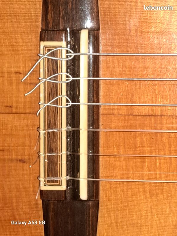 Guitare Classique de Luthier - Gérard Audirac (2010) - Ouïe sur éclisse (image 11)