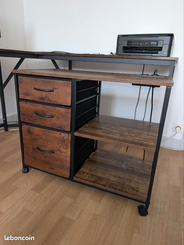 Petite desserte, commode avec branchement sur roulettes (image 2)