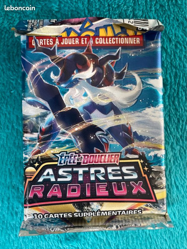Boosters Cartes Pokémon Fait Maison. 4 Boosters Avec Une Carte Brillante (image 1)