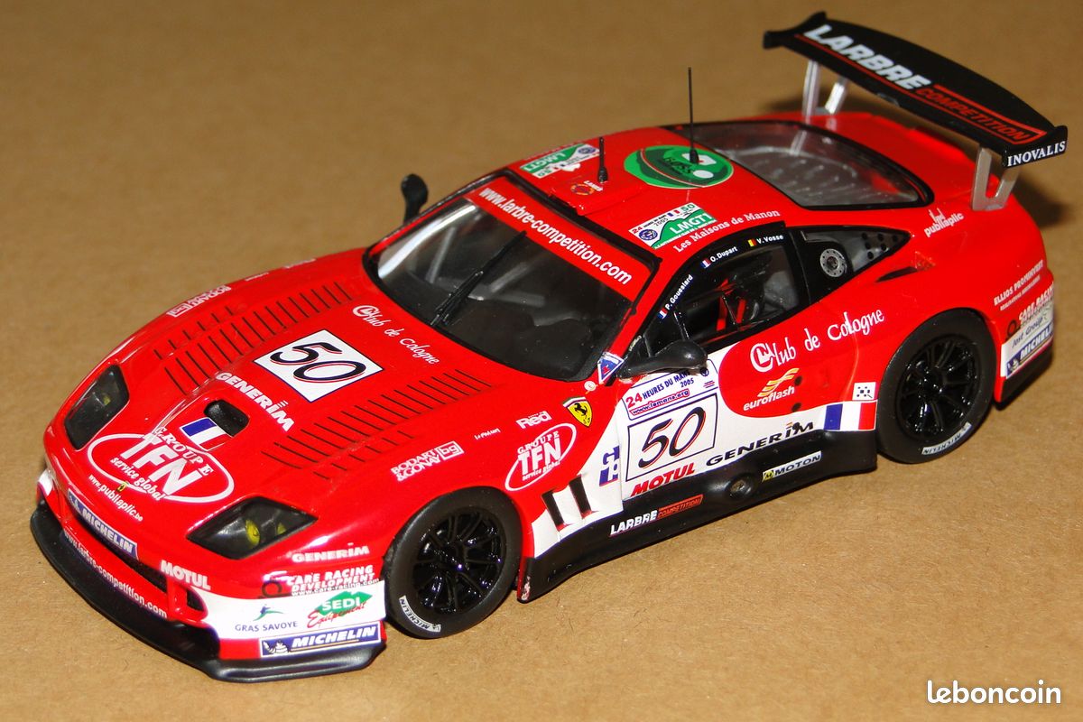 Ferrari 550 Maranello #51 C.Pescatori-F.Gollin-M.Ramos Le Mans 2005 (Diecast Car