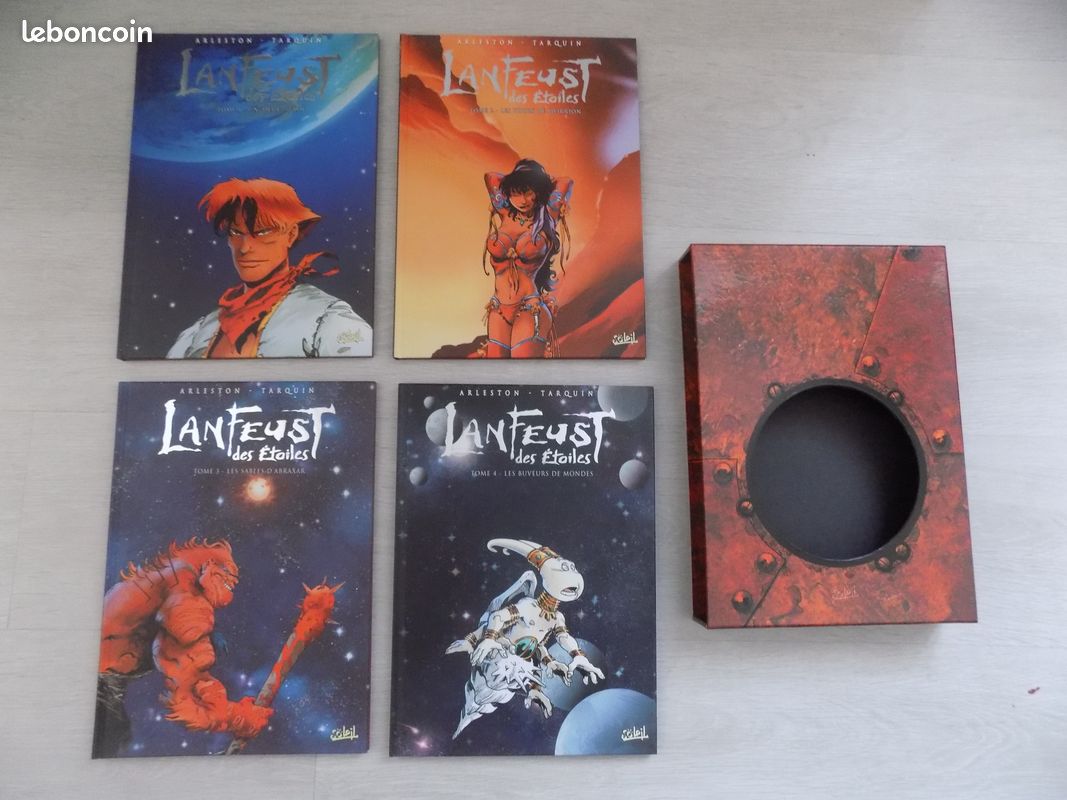 Coffret lanfeust des etoiles tome 1 a 4 editions soleil (image 1)