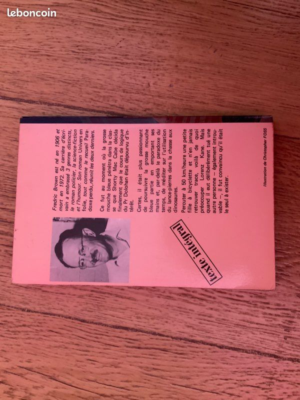 Livre de SF de Fredric Brown Paradoxe perdu (image 2)