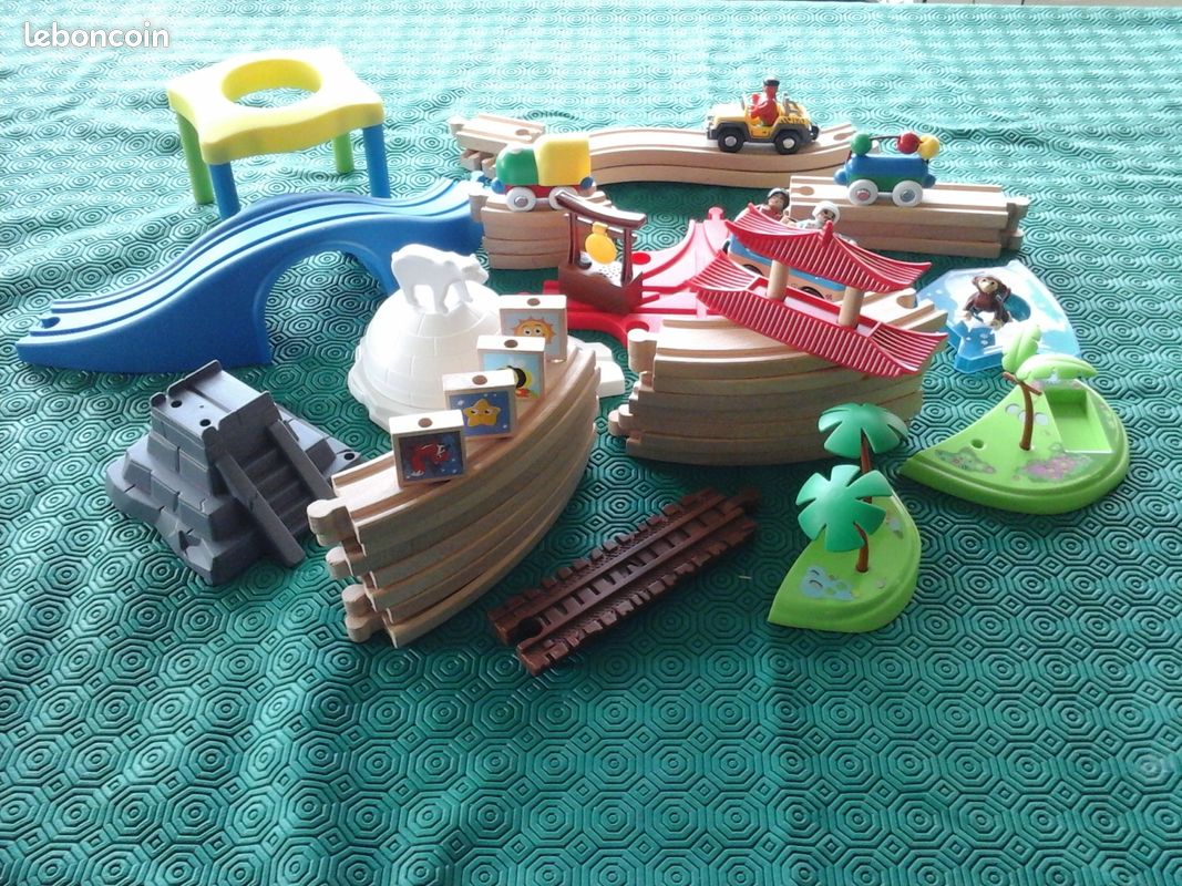 Petit circuit en bois (image 1)