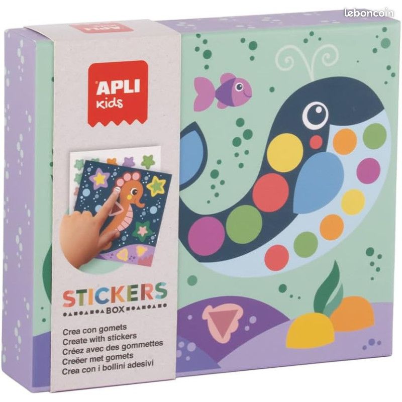 Stickers épais repositionnables | Les animaux de la ferme - Djeco - little cecile Stickers épais repositionnables | Les animaux de la ferme - Djeco - little cecile