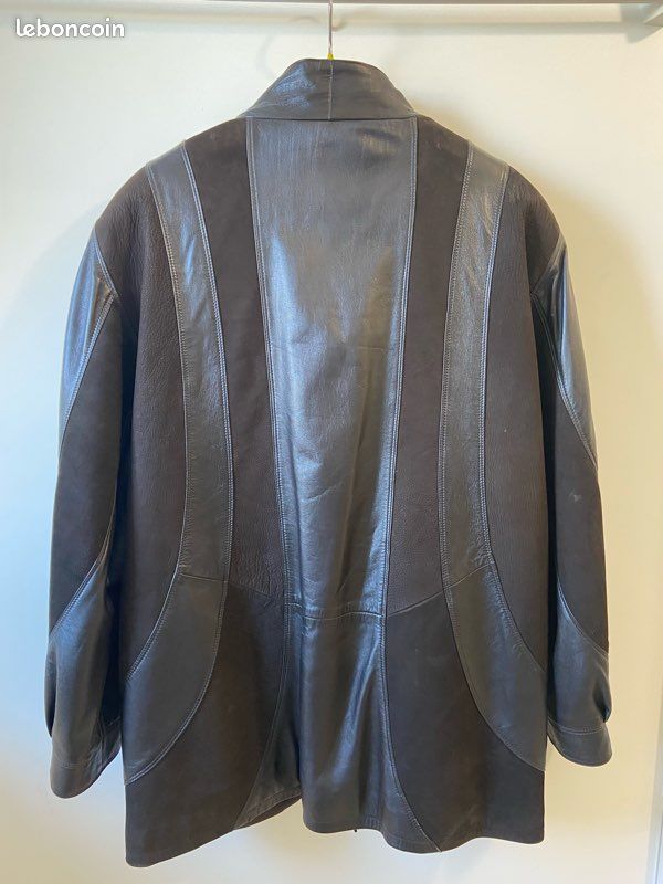 Veste femme cuir véritable marque Le Buffle (image 2)