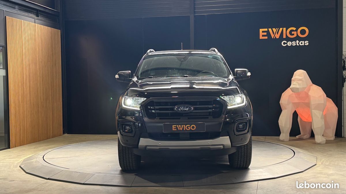 FORD RANGER IV DOUBLE CABINE 2.0 ECOBLUE 215 CH S&S WILDTRAK BVA10 - CARPLAY - CUIR - LEd (image 10)