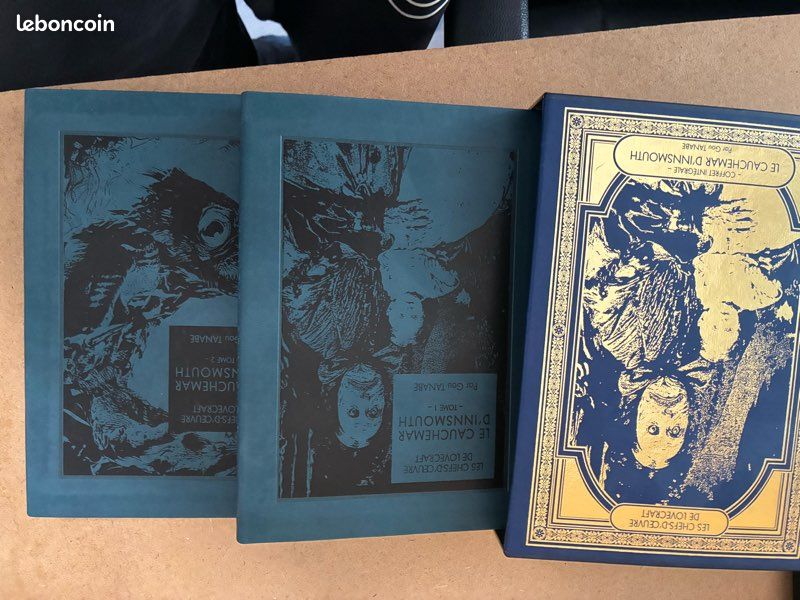 Manga chef d’œuvre de lovecraft le cauchemar d’innsmouth coffret intégral (image 2)