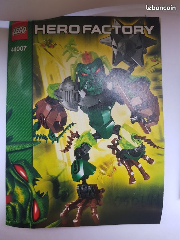 Lego HERO Factory 44007 Ogrum et 44006 Breez (image 2)