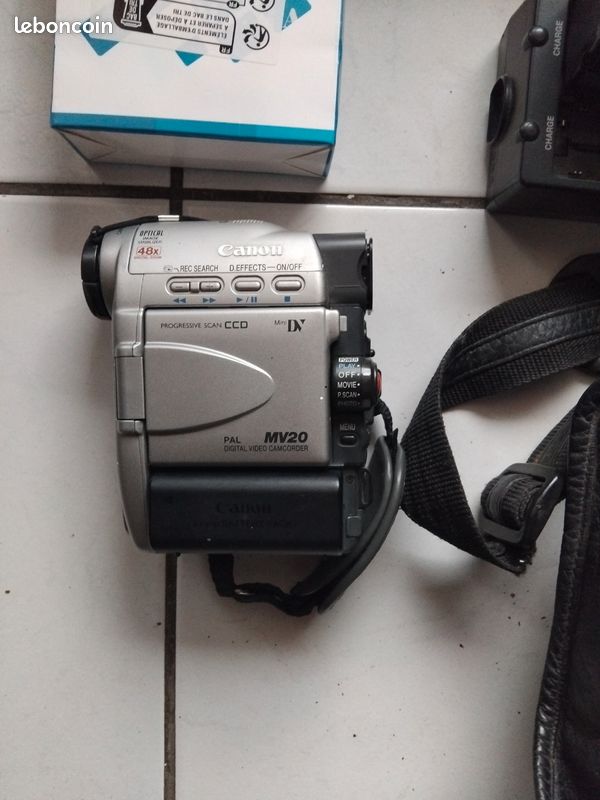Camera Canon MV20 Photo, audio vidéo