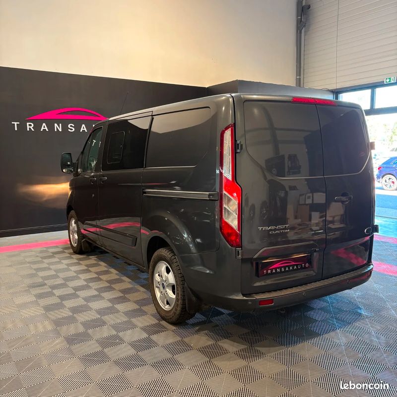 FORD TRANSIT CUSTOM CABINE APPROFONDIE 290 L1H1 2.0 TDCi 170 TREND BUSINESS / MOTEUR CHANGE MAI 2026 / CAMERA DE RECUL / RADAR AV/AR (image 7)