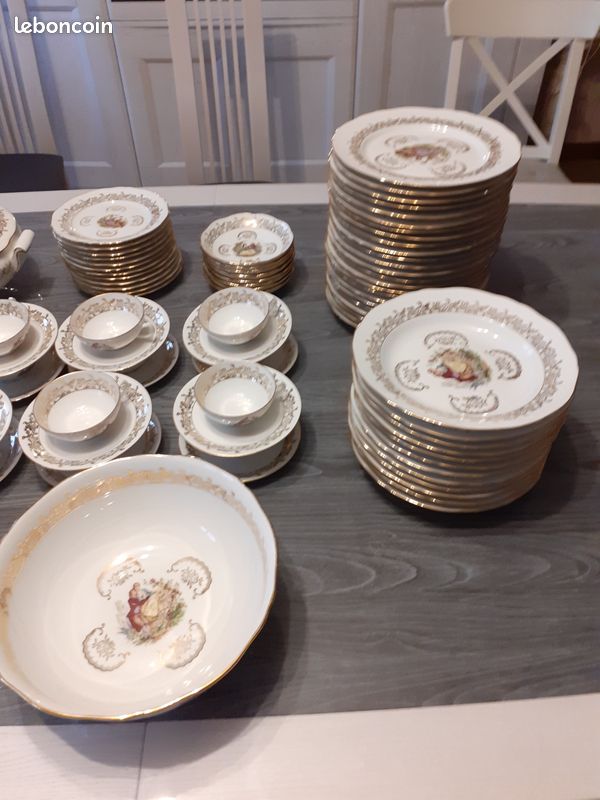 Service de vaisselle 92 pièces en porcelaine (image 3)