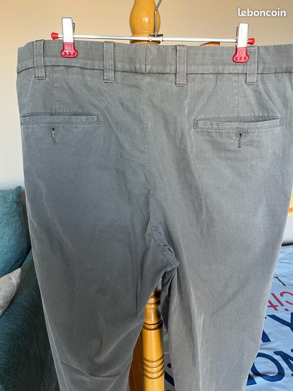 Pantalon homme beige T 44 (image 3)