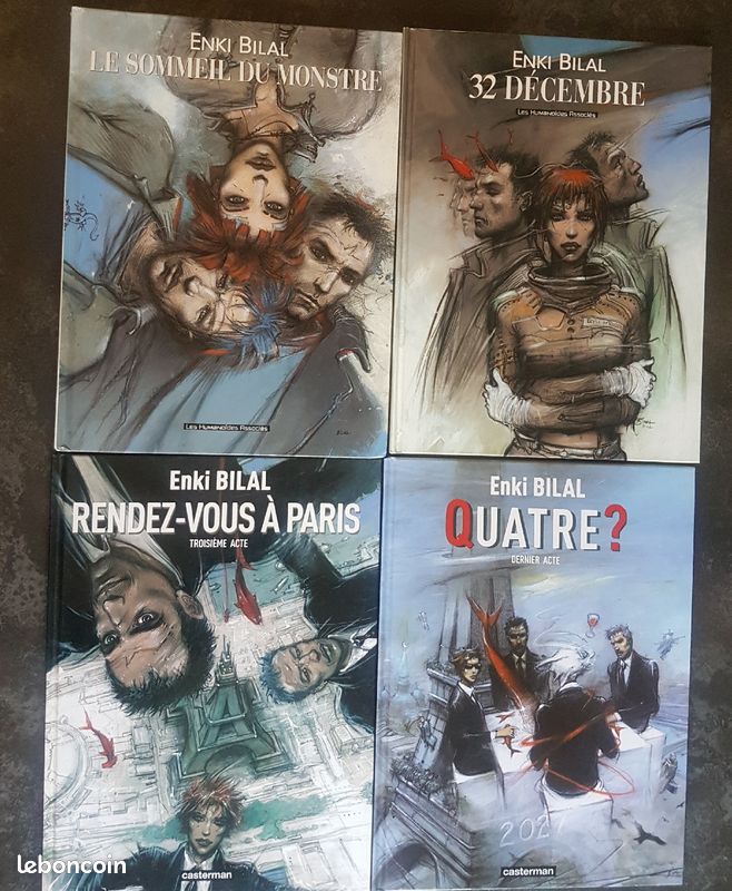 Série complète 4bds enki bilal (image 1)