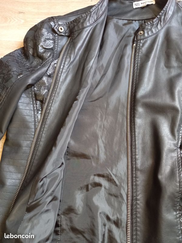 Veste cuir (image 1)