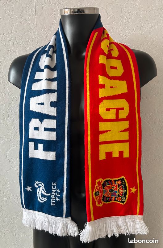 Écharpe Supporter France (équipe De Foot), Modèle Classique