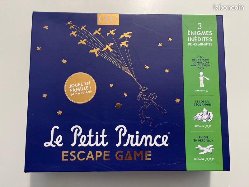Escape game Le Petit Prince GEO complet (image 1)