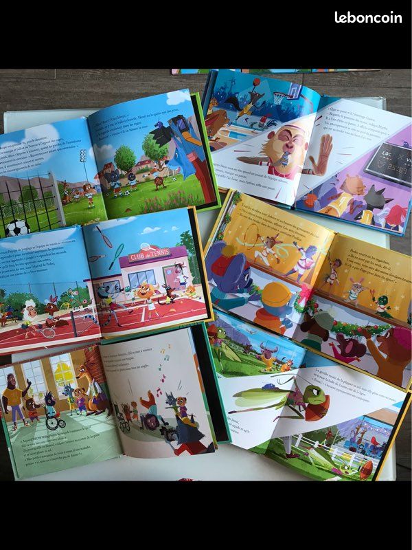 13 Livres Première lecture Esprit sportif - Hachette - Maternelle/CP Dès 3ans+ (image 3)