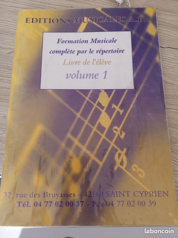 Formation musicale complète par le répertoire (image 1)