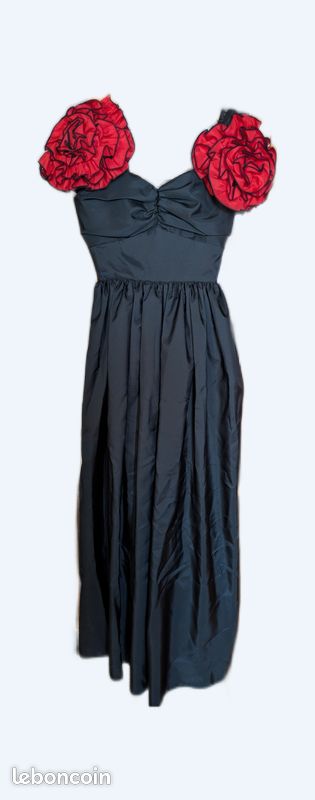 INEXTENSO Robe pull noël rouge renard fille pas cher