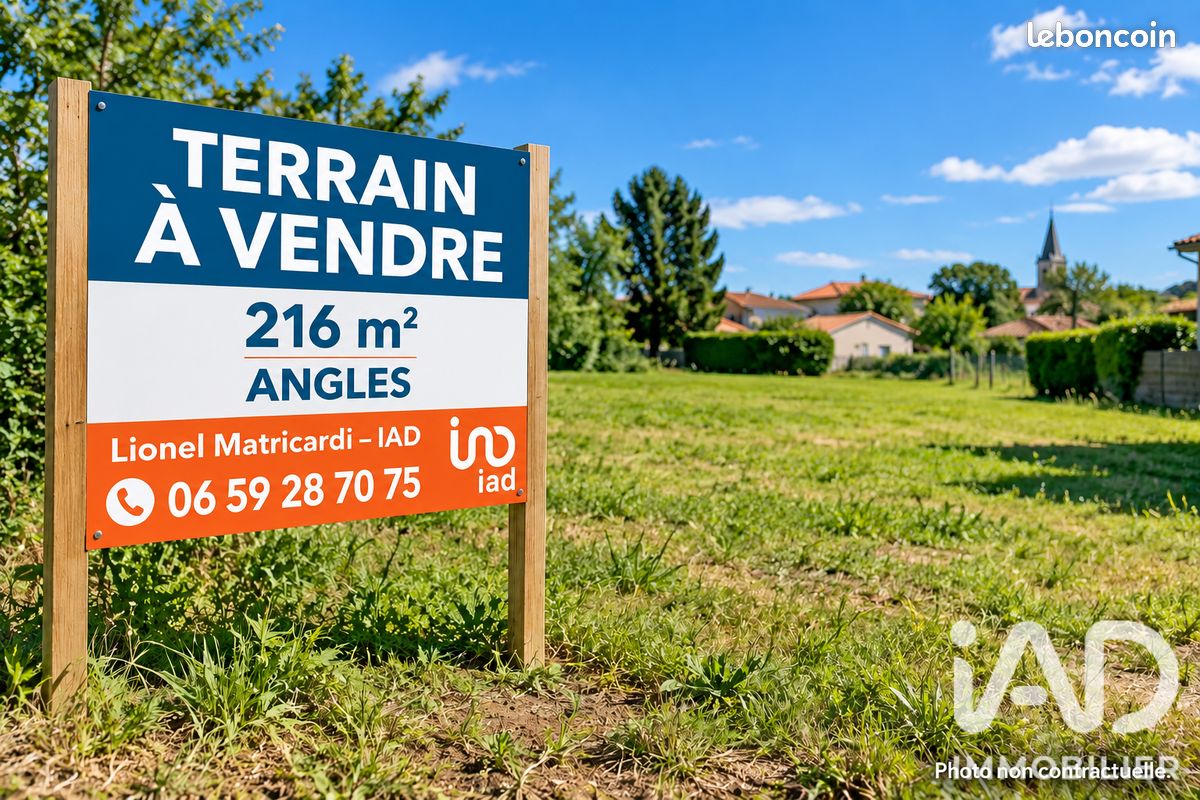 Terrain 216 m² · à Angles · 216 m² · 45 000 €