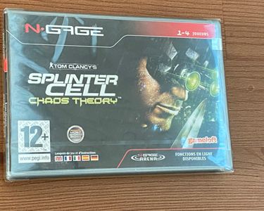 Jeu Splinter Cell Chaos Theory Sur Nokia N-Gage - Neuf Sous Blister - Version FR