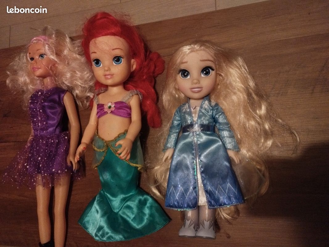 Lot de 3 poupées (image 1)