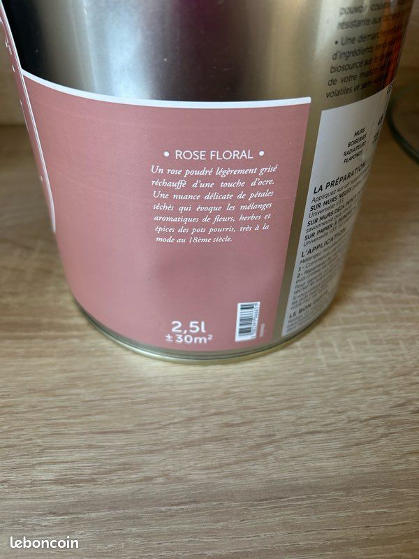Peinture Libéron Rose floral velours (image 3)