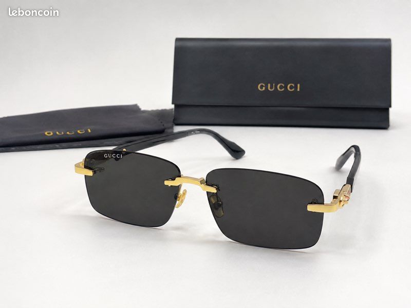 Lunettes de soleil Gucci GG1221S 005 – Excellent état – Boîte + étui d’origine (image 1)