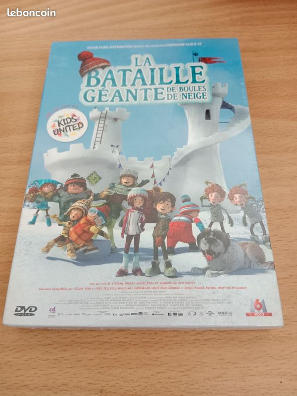 DVD Kids United - La Bataille géante de boules de neige (image 1)