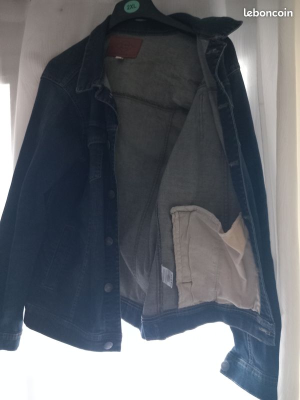 Veste jean bleu denim taille XL Lee Cooper (image 2)