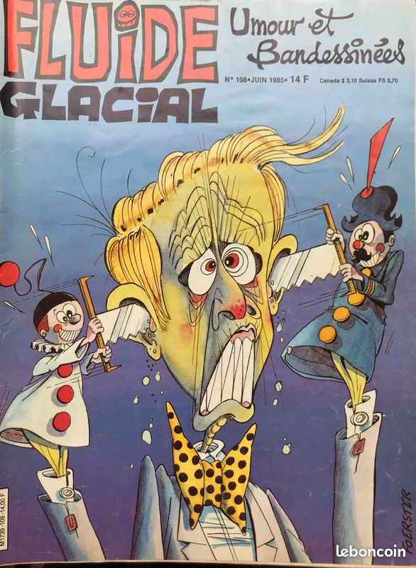 📗 BD-revue 📕 Fluide Glacial N° 88-N°89-N°90-N°91-N°108 (1984) (image 6)