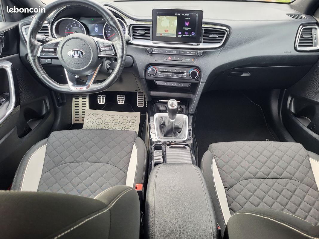 Kia proceed 1.0 t-gdi 120 gt line / camera pack hiver carplay (image 6)