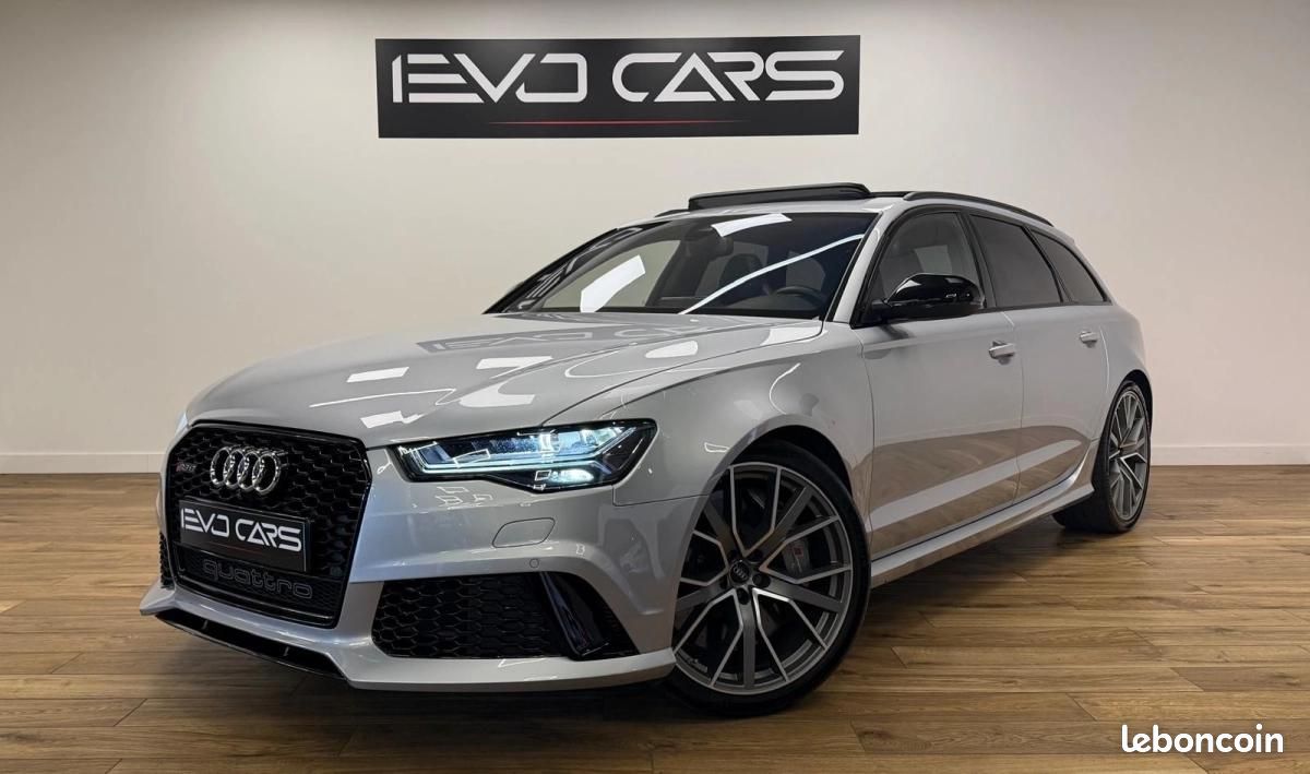 Audi Rs6 C7 4.0 TFSI 605 ch Performance Quattro / 2ème Main / Akrapovic / ACC / TO / B&O / CarPlay (image 1)