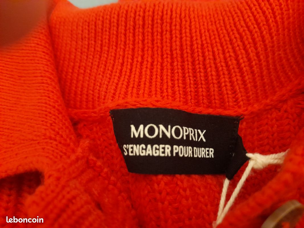 Pull rouge femme (image 3)