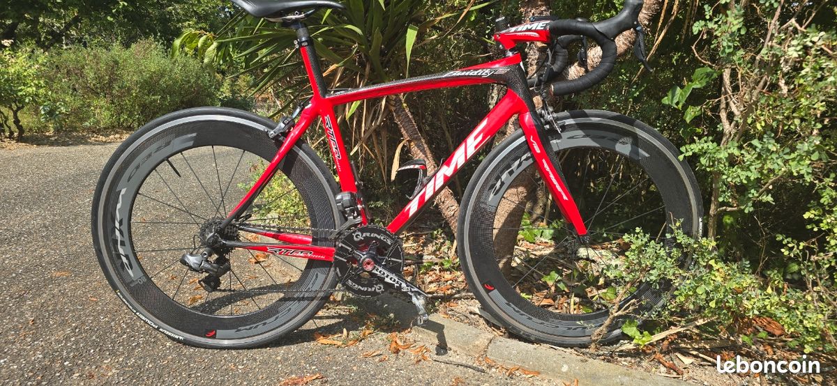 Cadre De Vélo De Route TIME Fluidity Custom Bleu - Taille XXS, Fourche TranslInclude, Occasion 2017