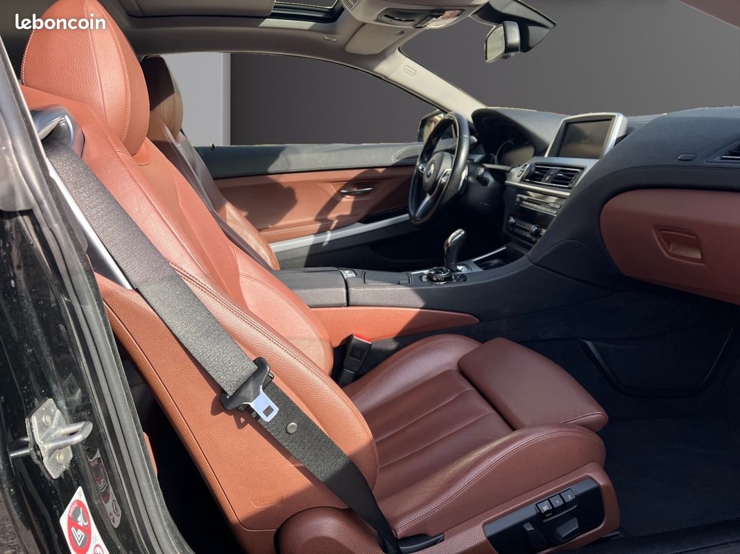 BMW SERIE 6 COUPE F13 640d xDrive 313ch Exclusive Individual Entretien complet Garantie 12 mois (image 11)