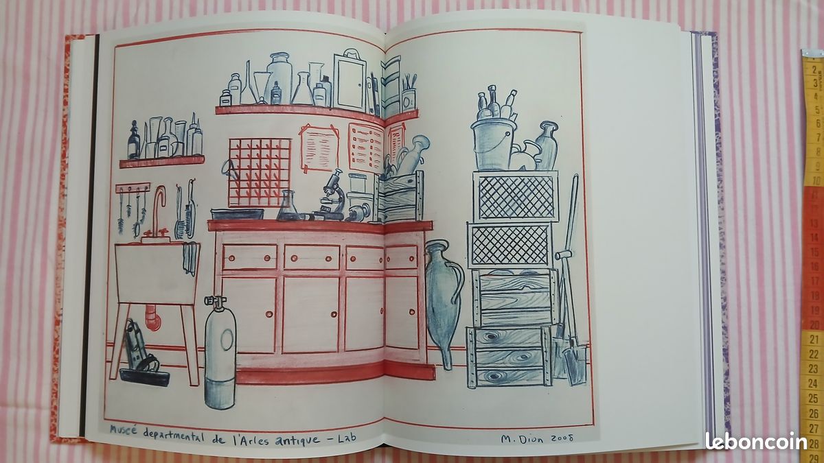 Carnet de fouilles et lab book luc long mark dion (image 9)