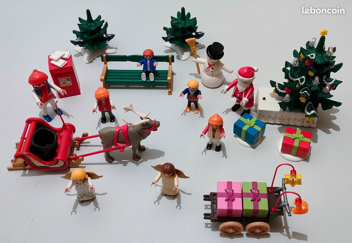 PLAYMOBIL 2210 – Babbo Natale, Set Hiver Noel – Usato Completo