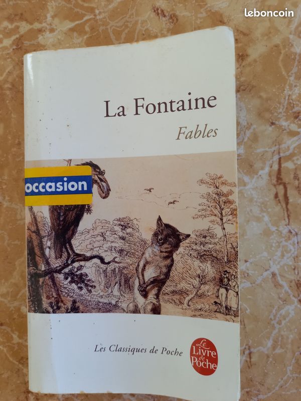 A vendre livre de poche Fables de La Fontaine (Prépa) (image 1)