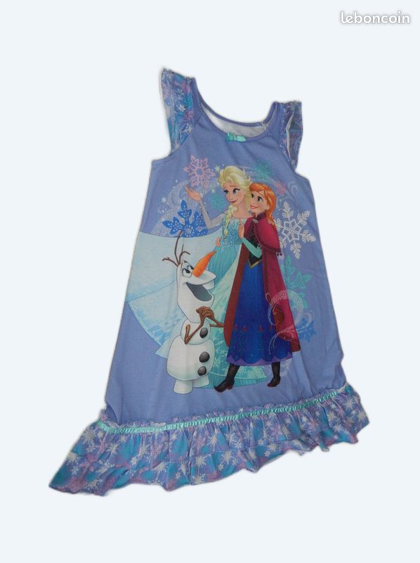 Chemise de nuit La Reine des Neiges Disneyland Paris ans