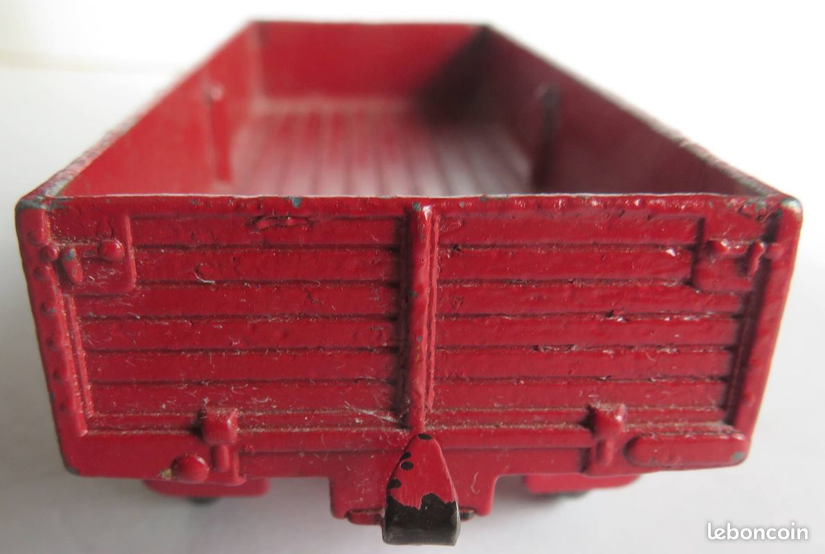 DINKY TOYS REMORQUE à Bâchée Rouge Made in France Méccano EUR 30,00