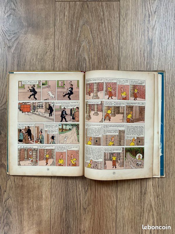 BD Tintin le secret de la licorne A20 de 1943 (image 8)