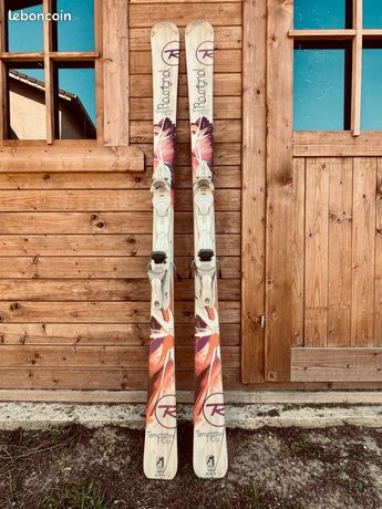 Ski Rossignol Temptation 74 - Taille 166 Cm - Avec Fixations - Occasion Bon état
