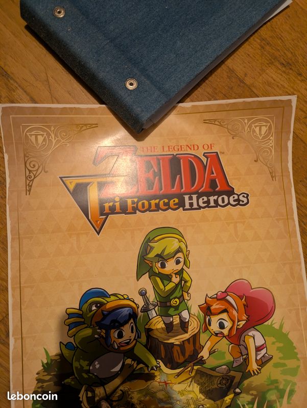 Poster Collector The Legend Of Zelda Tri Force Heroes – Numéroté – Sans Cadre