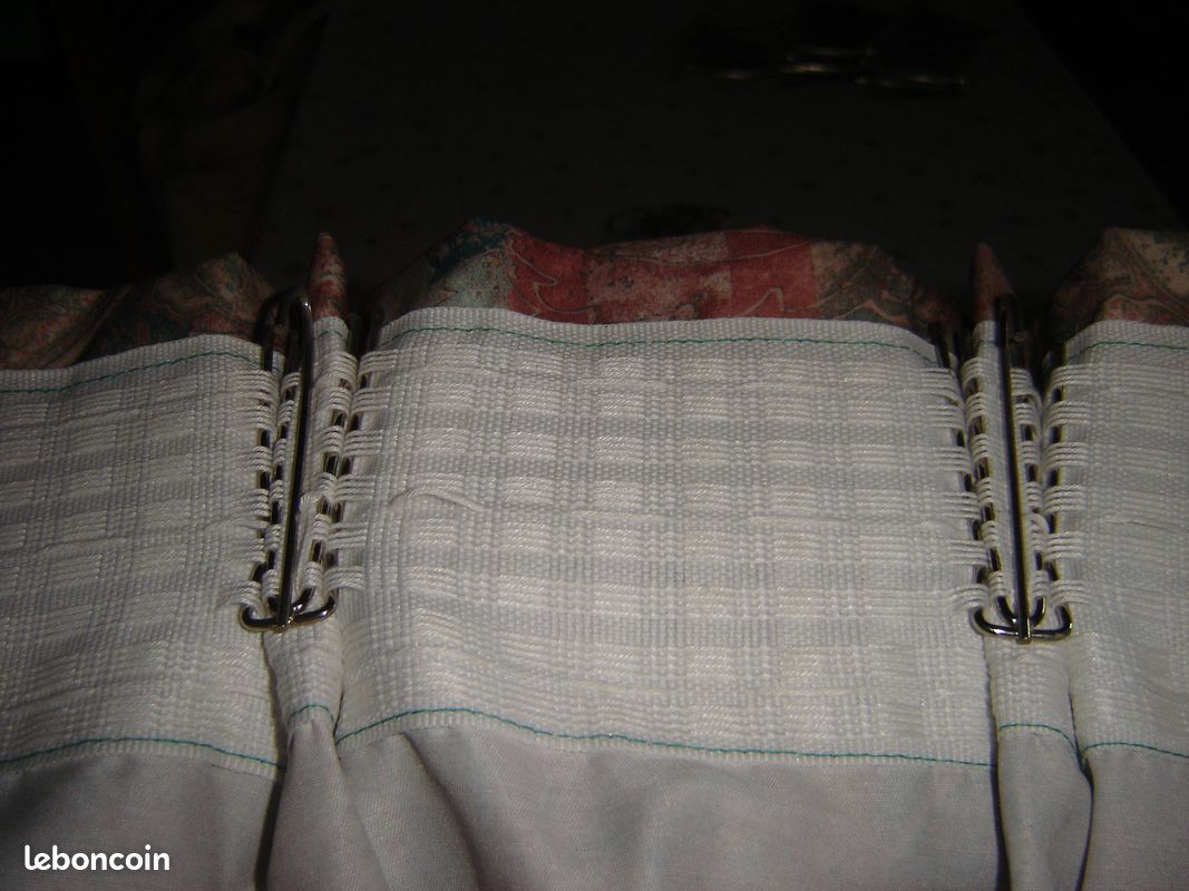 28 crochets rideau pour plis (image 1)