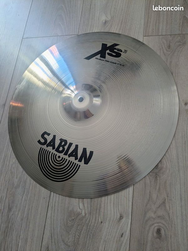 Cymbale SABIAN XS20 medium thin crash 18 (image 2)