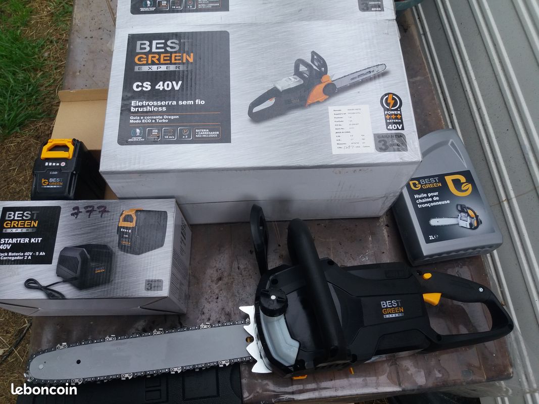 Tronconneuse electrique batterie + chargeur (image 1)