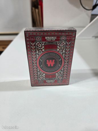 Winamax – Jeu De Dés Avec Plateau – 34,5 Cm – Neuf Sous Blister